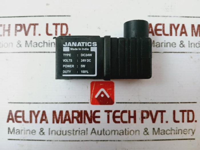 Janatics Dc24W Solenoid Coil 24V Dc 5W