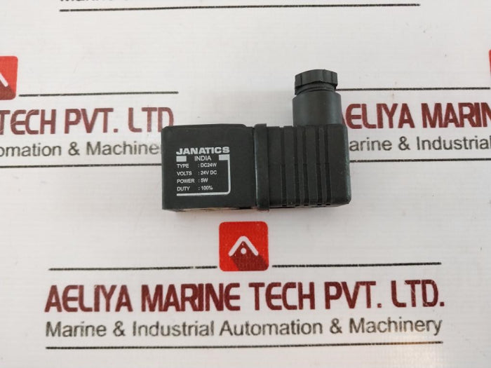 Janatics Dc24W Solenoid Valve 24Vdc-5W, Duty 100%