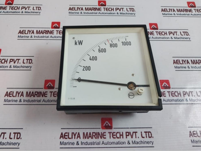 Janssen 0-1000 Kw Kilowatt Meter 8.55V