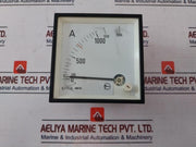 Janssen 1000/1A Ampere Meter 0-1000/2000 A