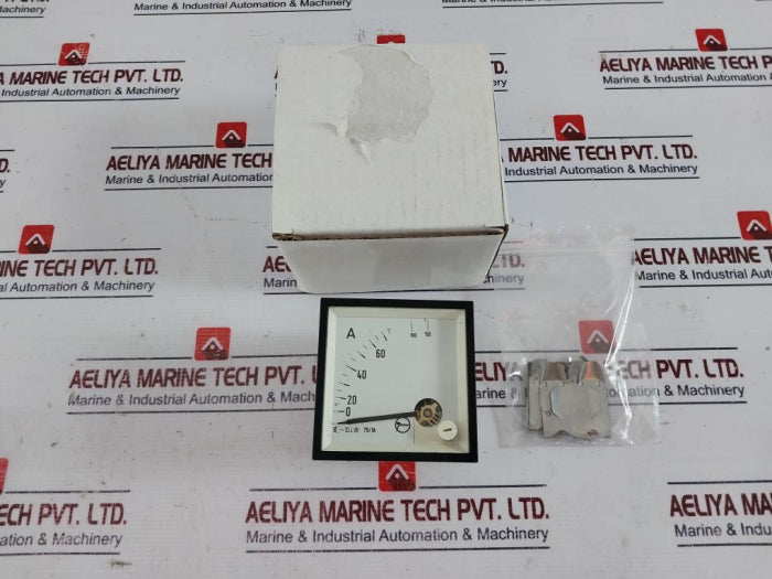 Janssen 75/1A Current Transformer Analog Ammeter