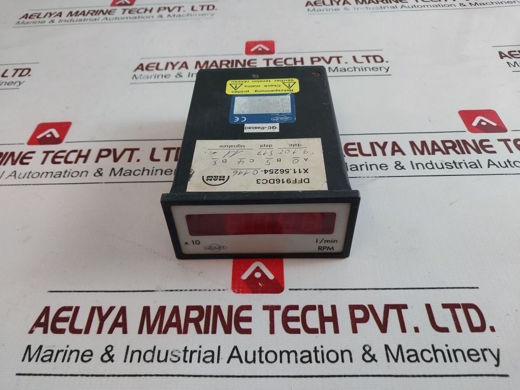 Jaquet Dff916Dc3 Digital Display Tachometer 0011639