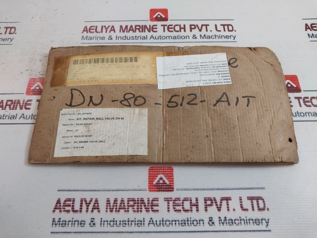 Jc Dn 80-512-ait Ball Valve Repair Kit