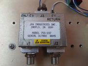 Jfm industries 75s-237 electro mechanical rf switch