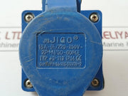 Jigo Jg-113 Industrial Wall Socket 16A-6H/220-250V- Ip44 50-60 Hz