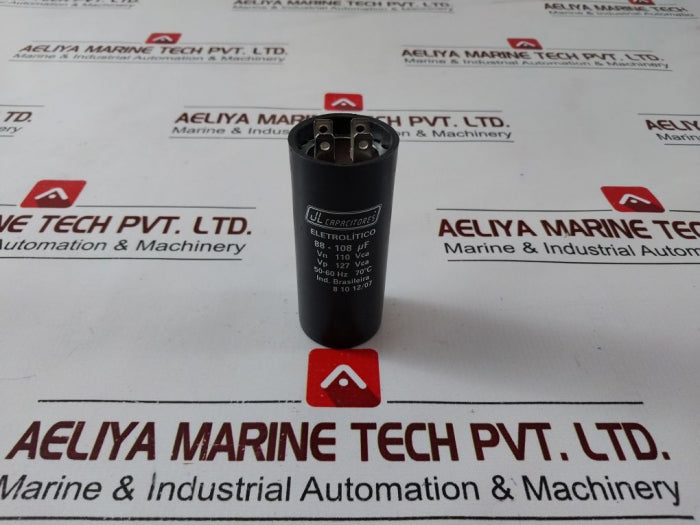 Jl Capacitores 88-108 u(Mu)F Motor Start Capacitor