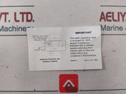 Johnson Controls V47Ad-2 Temperature Actuated Water Valve 115 To 180F