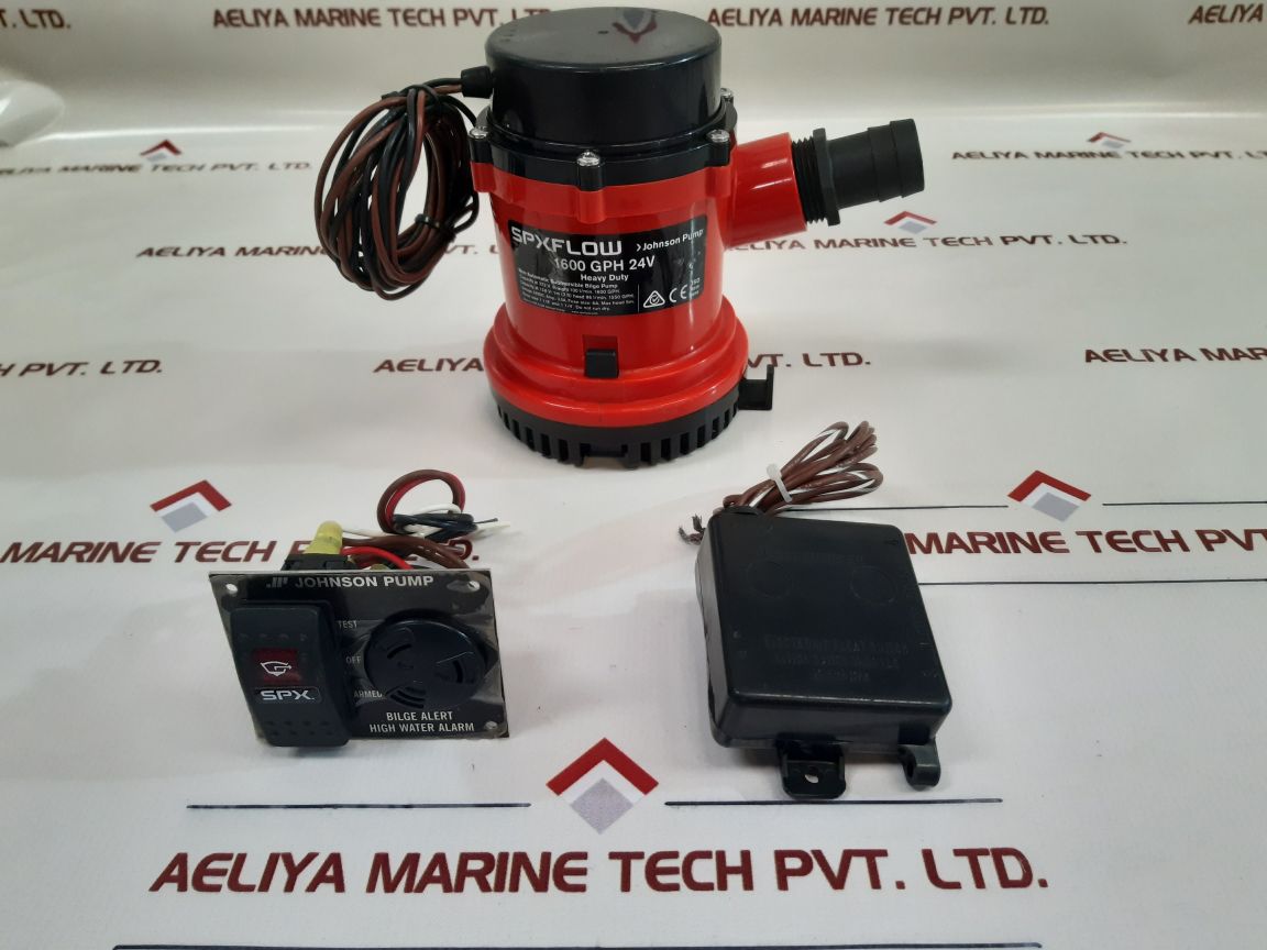 Johnson Pump 1600 Gph 24V Bilge Alert High Water Alarm