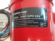 Johnson Pump L2200-2060 Gph 24V Submersible Bilge Pump