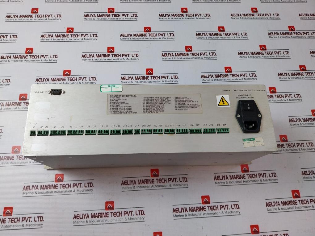 Jowa Cleantoil 2005 Oil Discharge Monitoring And Control System (Not Working)