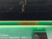 Jowa Uv-sterilizer Cpu Board Rev E187447