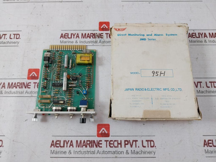 Jrcs 95H Pcb For Direct Monitoring And Alarm System 0-10 Sec 60Hz 178011