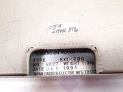 Jrcs Ext-200 Engineerâ€™s Extension Alarm Panel used 5627