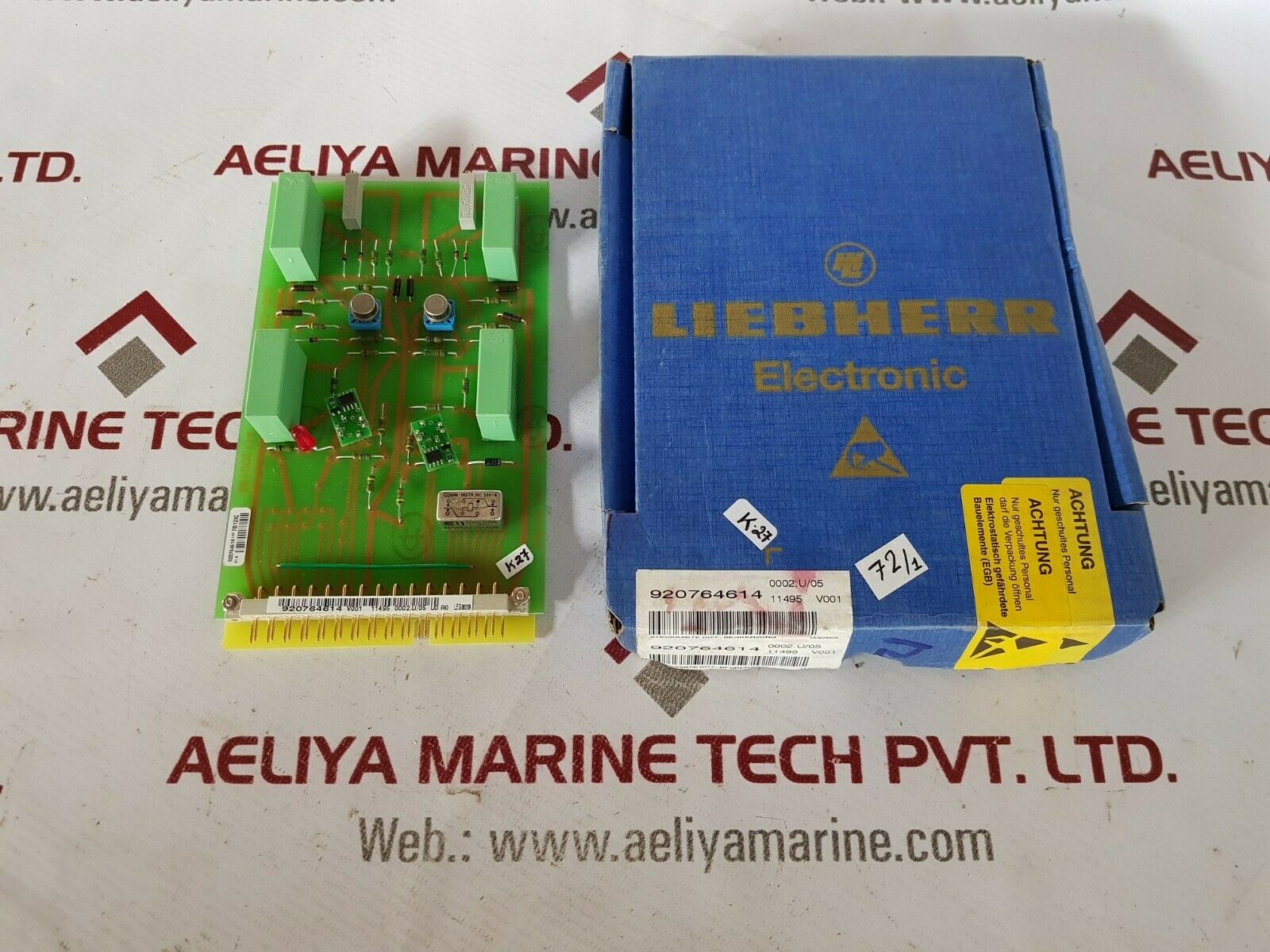 liebherr electronic 920764614 pcb card