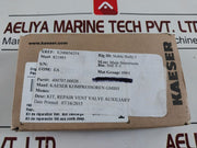 Kaeser 400707.00020 Vent Valve Auxiliary Repair Kit