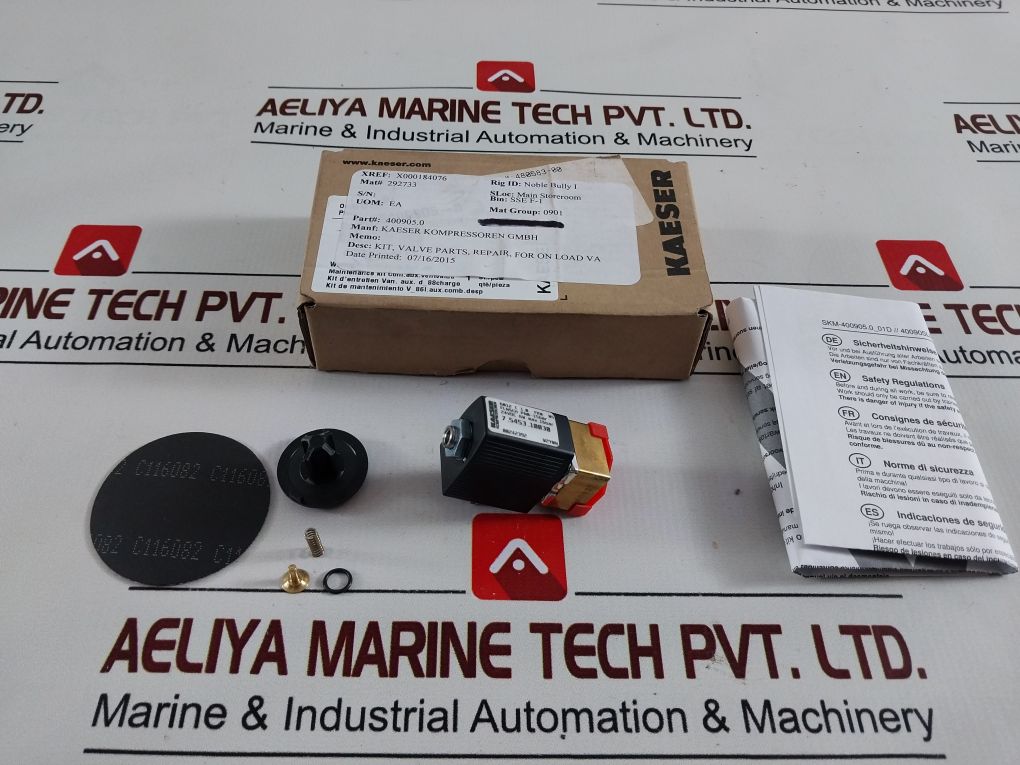 Kaeser 6012 C1,0 Fkm Ms Valve Repair Kit