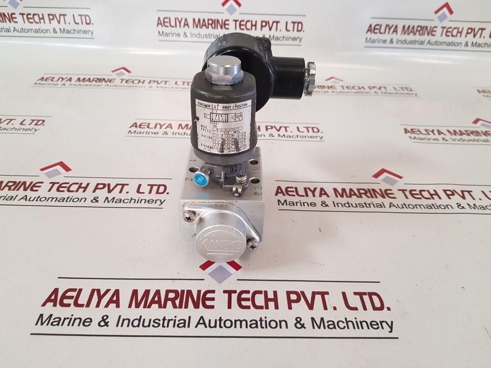 Kaneko Sangyo M15G-10-a12Pg-tf Solenoid Valve 4Way 2 Position