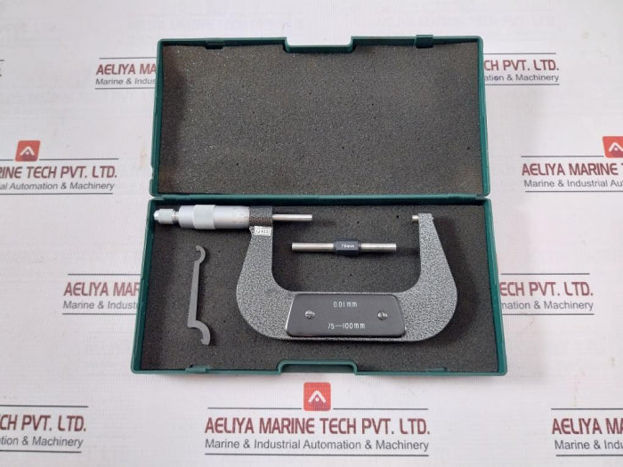Kawai Q413 Outside Micrometer Gauge Vernier Caliper Wrench Measuring