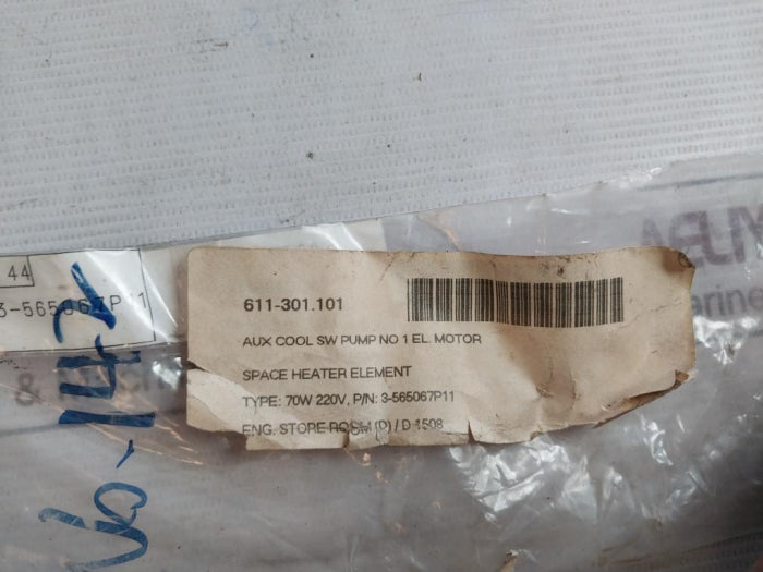 Kdk 909 Space Heater Element 3-565067P11 70W 611-301.101
