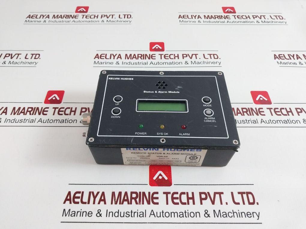 Kelvin Hughes Vdr-a9 Remote Status & Alarm Module
