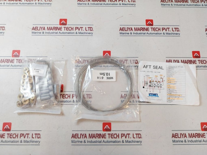 Kemel Aft Seal Sus 304 Cylinder Head Screw (For Cover Ring) And Wire Ø1.6 Set