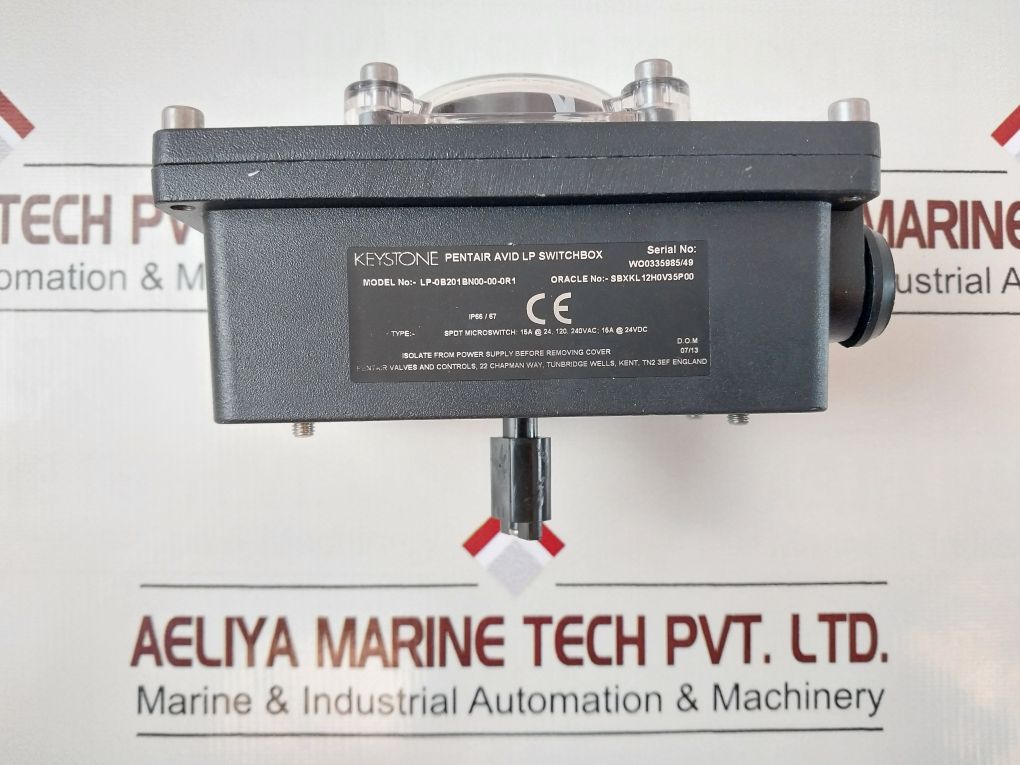 Keystone LP-0B201BN00-00-0R1 Limit Switch Box – IP67 – Aeliya Marine
