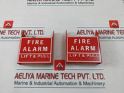 Lot of 2X Kidde 84100000-02 Fire Alarm Lift & Pull Station Handle