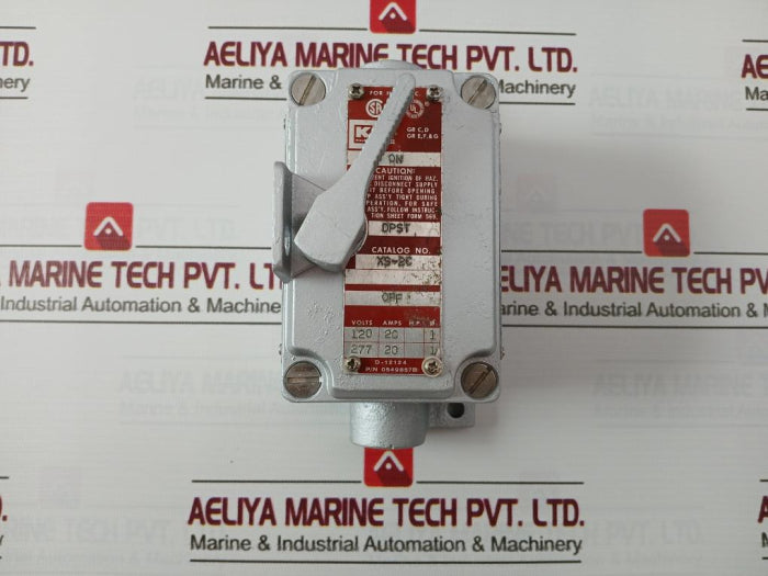 Killark Xs-2C Tumbler Switch Cover 0549857B