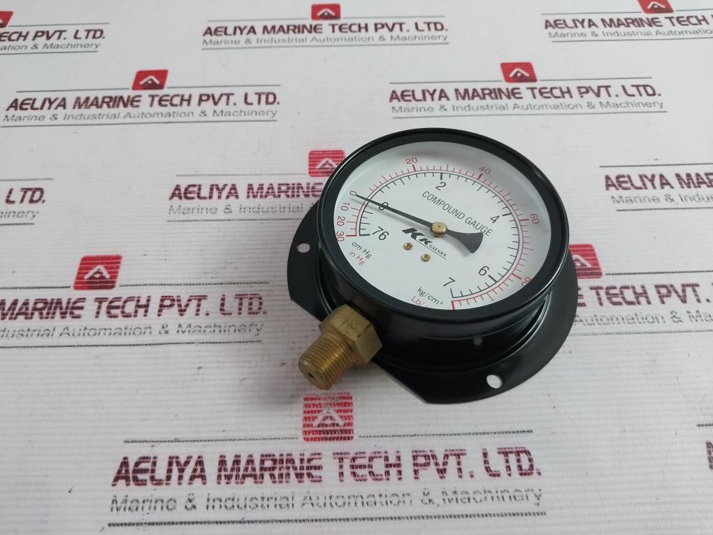 Kk Gauges -30 Inhg, 0 To 100 Lb/In2 Compound Pressure Gauge – Aeliya Marine
