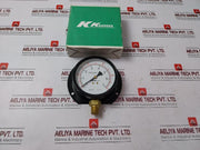 Kk Gauges 100-p-b 077 Pressure Gauge 0-7 Kg/Cm2