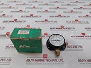 Kk Gauges 75-c-b 028 Compound Gauge 5Kg/Lb
