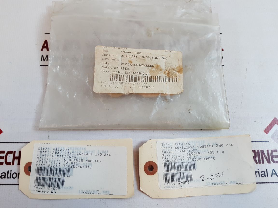 Klockner moeller 22 dil m contact block