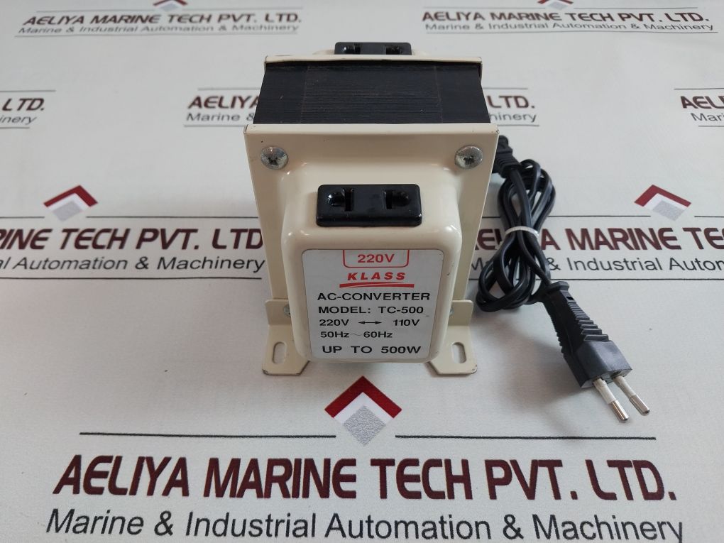 Klass Tc-500 Up/Down Ac Converter/Transformer 220V 110V