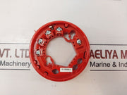 Klaxon 18-185856-3 Red Shallow Base Time Saver