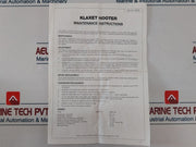 Klaxon Klaxet 1010 Hooter 230/250V Ac