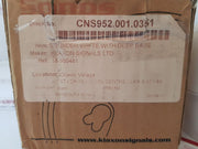 Klaxon Signals 18-980481 Sounder White With Deep Base