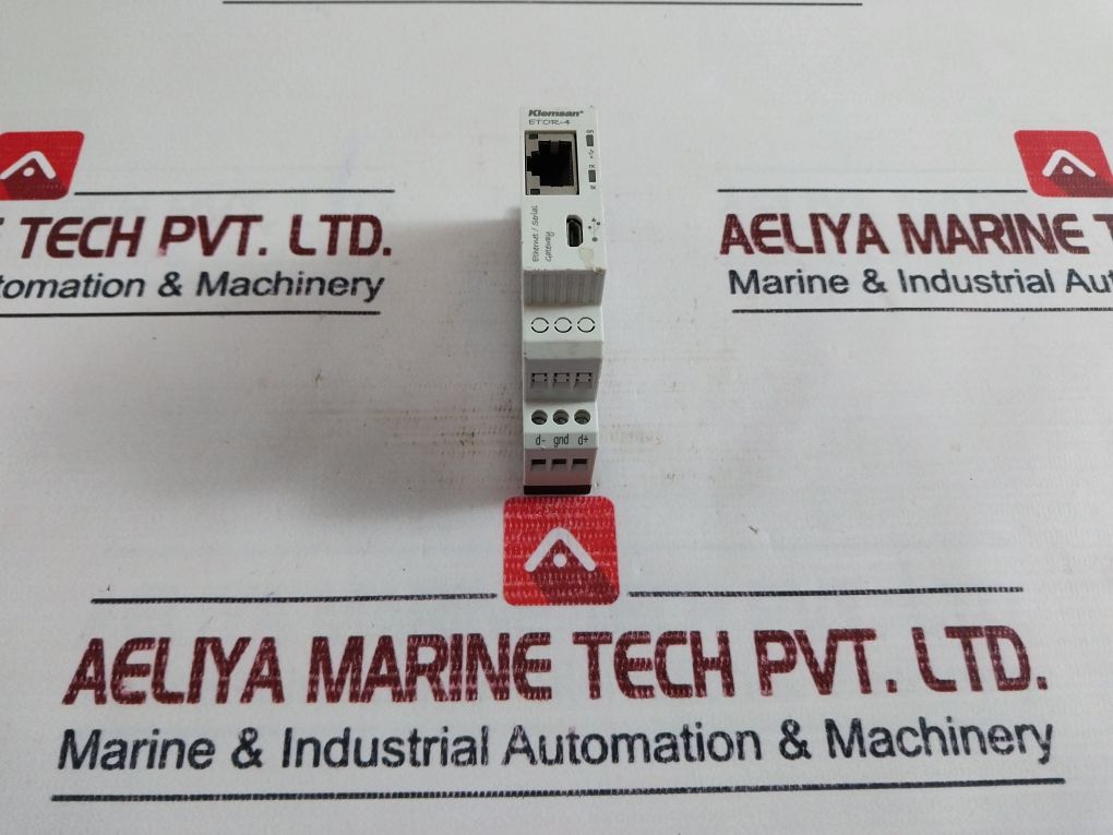 Klemsan Etor-4 Ethernet/Serial Gateway 18..50V Ac/Dc 601400