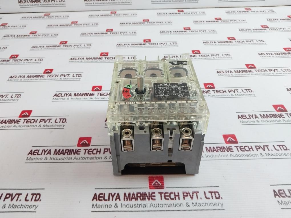 Klockner-moeller Nzm6-160 Circuit Breaker 3 Pole Ip20/00