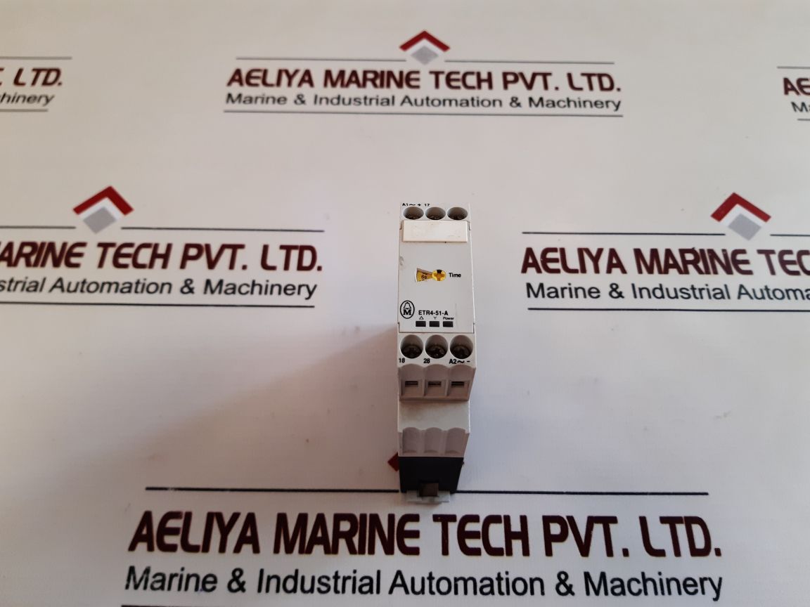 Klockner Moeller Etr4-51-a Time Delay Relay Free Shipping By Express