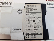 Klockner Moeller Etr4-51-a Time Delay Relay Free Shipping By Express