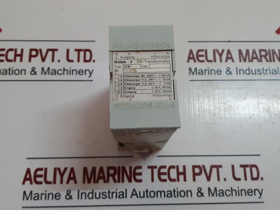 Knick 15A Dc-transformator 963871