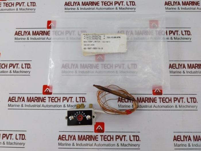 Koch Tb-vi Max Temp Limiter, Din 3440, 16A/254V Ac