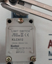 Koino Klca12 Limit Switch Adjustable Roller Lever Type 125Vac 250Vac 10A