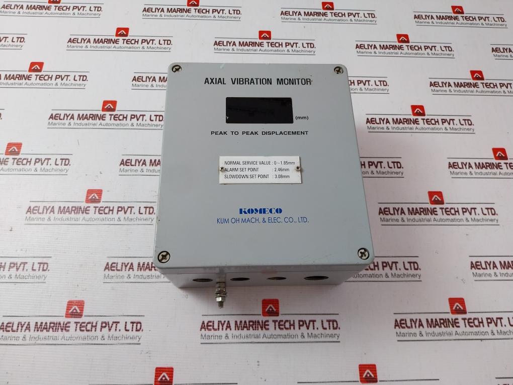 Komeco Avm-km30-01 Axial Vibration Monitor 24Vdc
