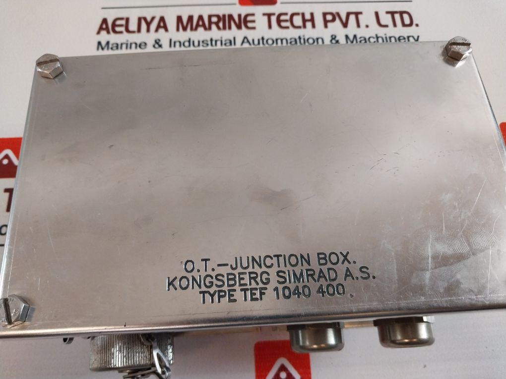 Kongsberg Simrad Tef 1040 400 O.T. Junction Box – Aeliya Marine