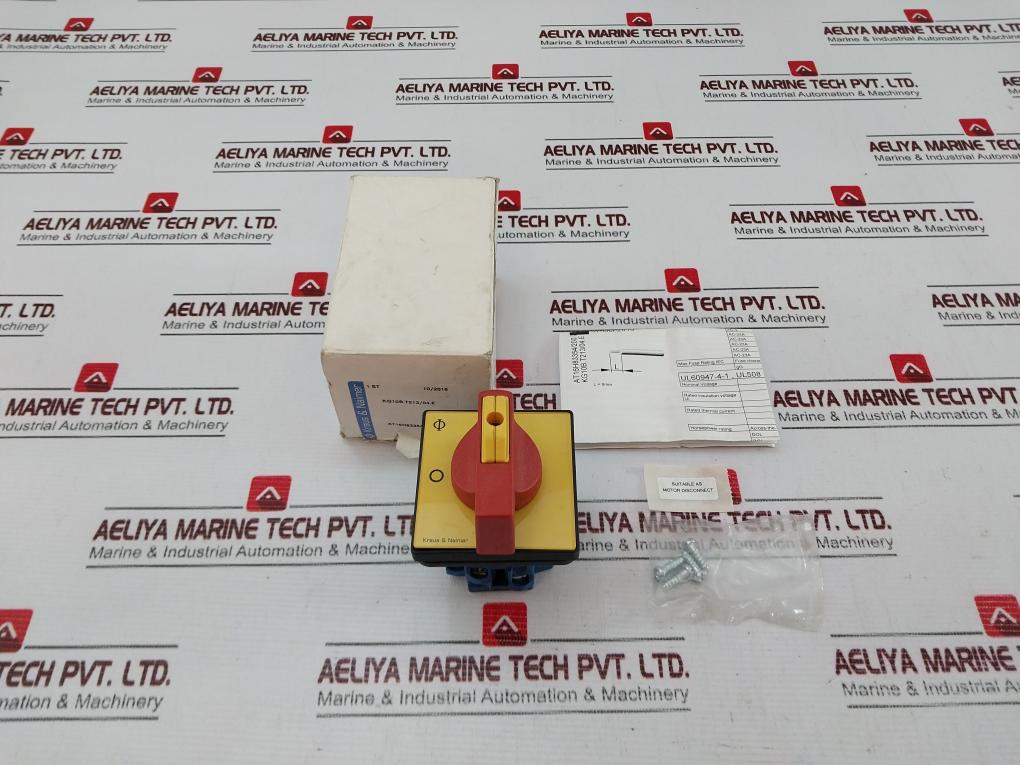 Kraus & Naime Kg10B.T213/04.E Switch Disconnector 20Amp.300Vac