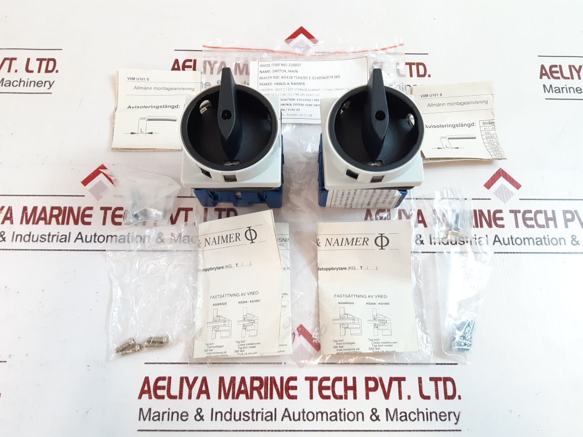 Kraus & Naimer Kg41 Manual Motor Controller – Aeliya Marine