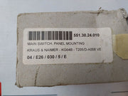 Kraus & Naimer Kg64B Panel Mounting Main Switch