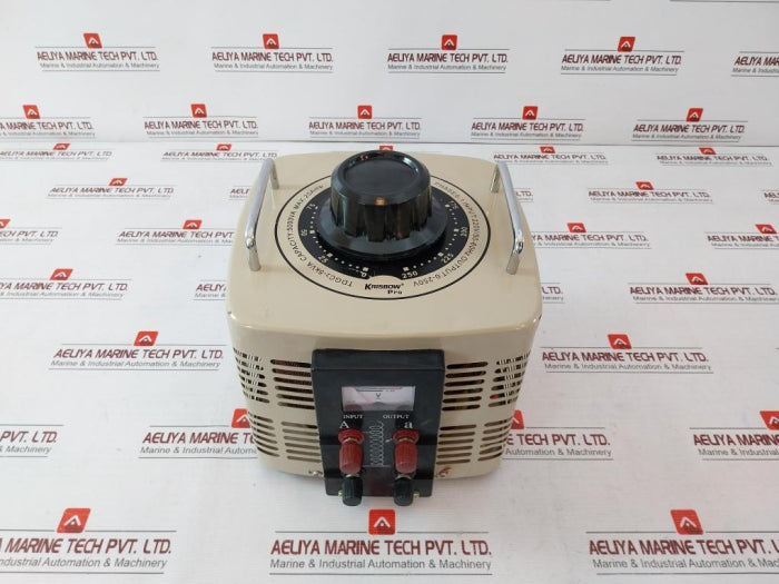 Krisbow Tdgc2-5Kva Contact Type Auto-voltage Regulator 220V/50-60Hz 5000Va