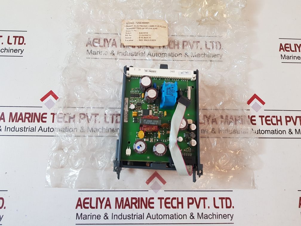 Krohne Cg30081100 Electronic Card For Flow Transmitter Optiflux 4300